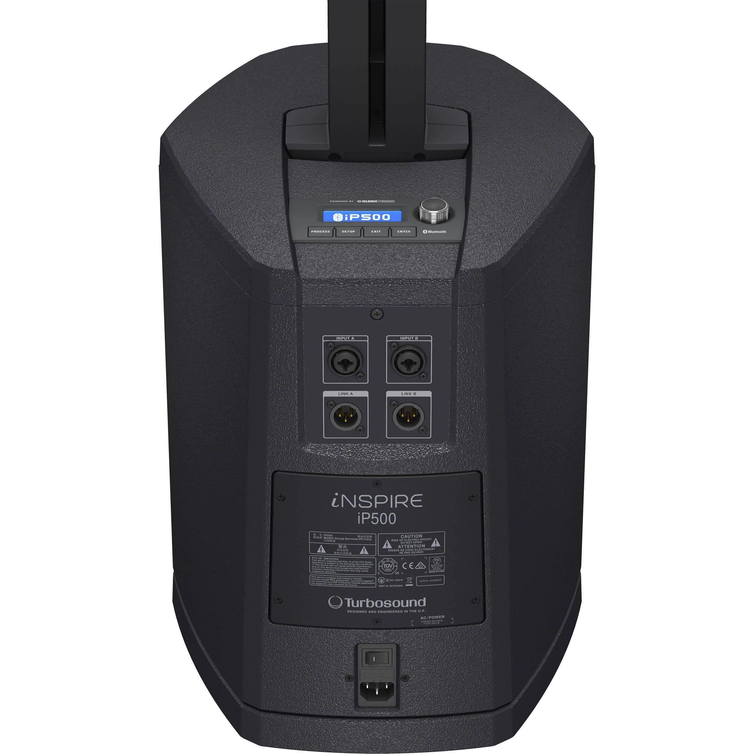 Turbosound iP500V2 600W Portable PA System With 8" Subwoofer - MusicMajlis