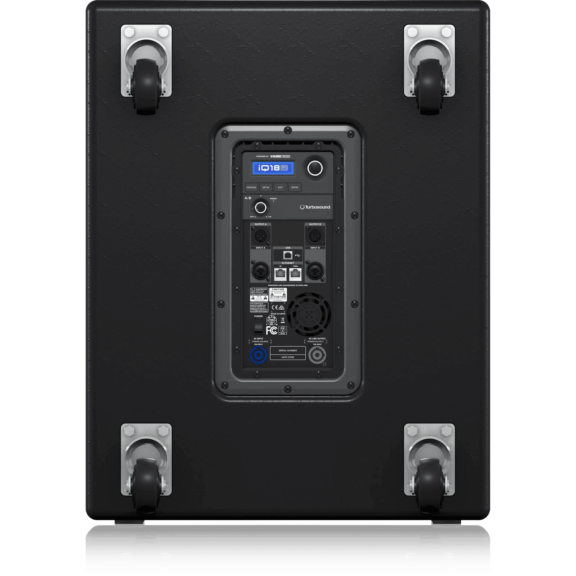 Turbosound iQ18B 3000W 18 inch Powered Subwoofer with DSP - MusicMajlis