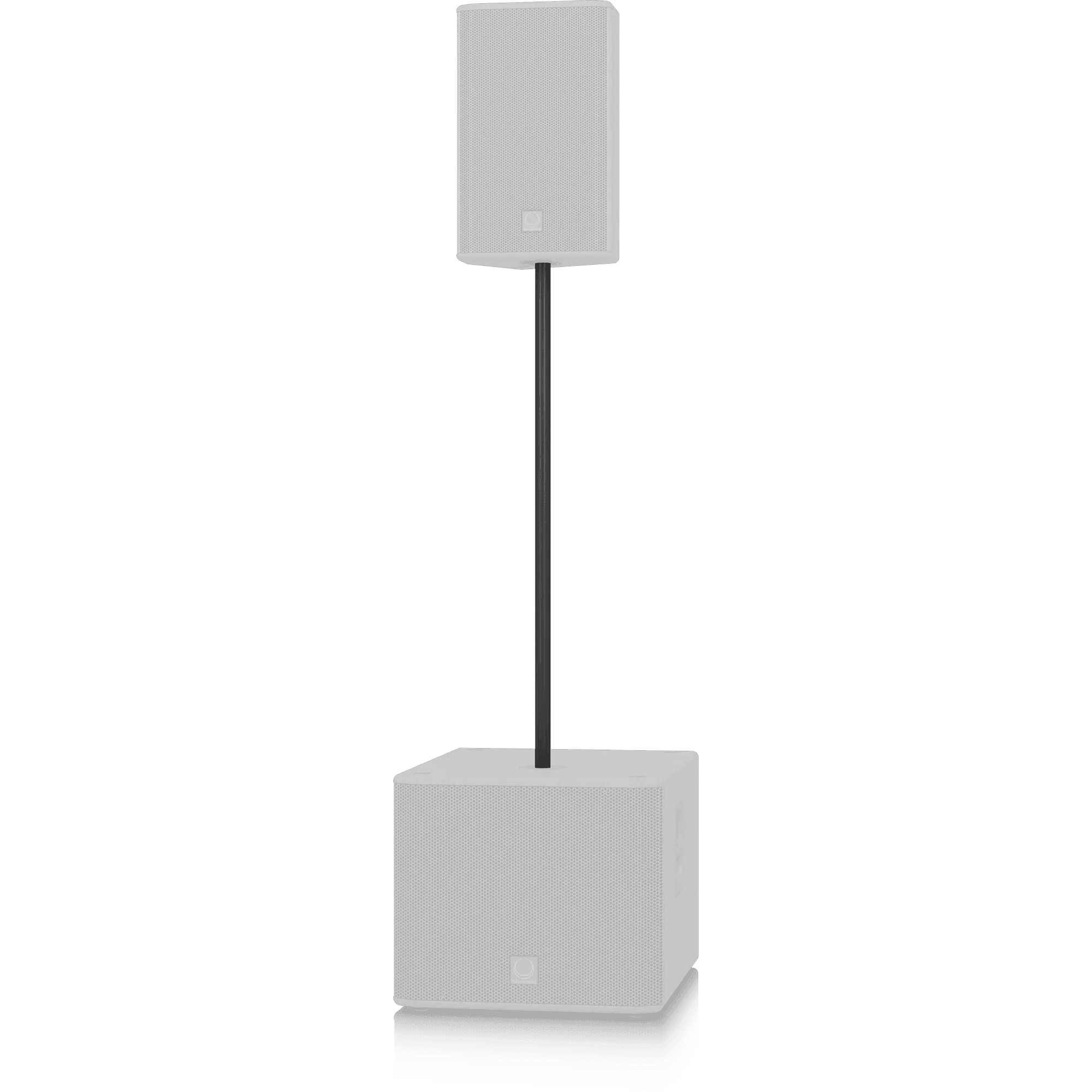 Turbosound TPOLE120-20 120 cm Lightweight Steel Pole with M20 Screw Attachment - MusicMajlis