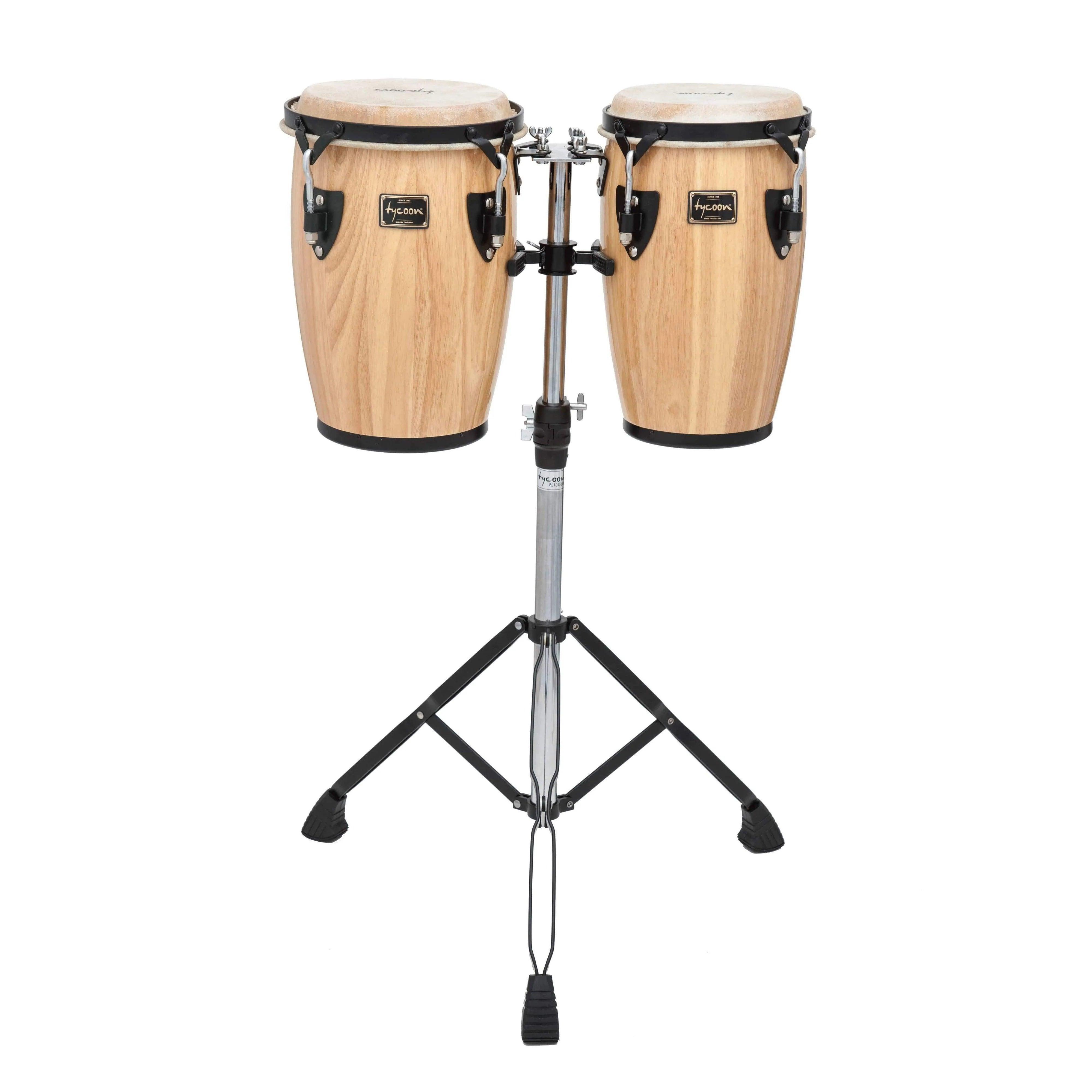 Tycoon Percussion Junior Series Natural Finish Congas - MusicMajlis