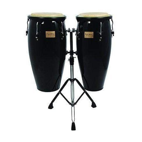 Tycoon Percussion Supremo Series Black Congas - MusicMajlis