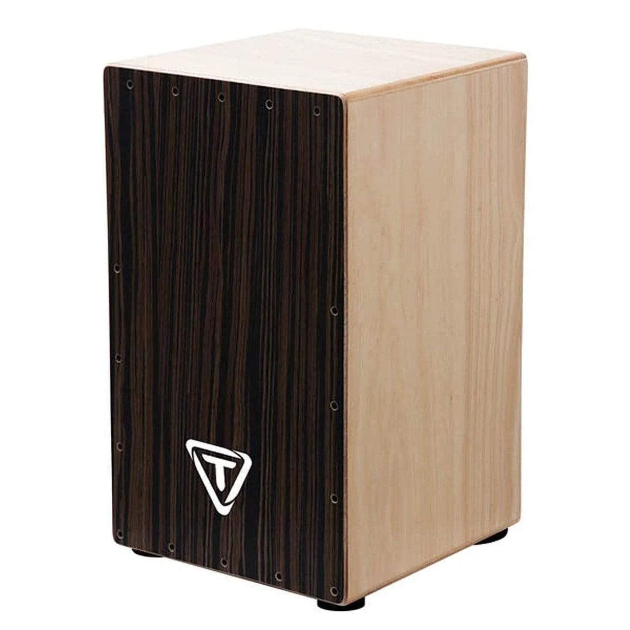 Tycoon Percussion TKE29 Cajon -Ebony - MusicMajlis