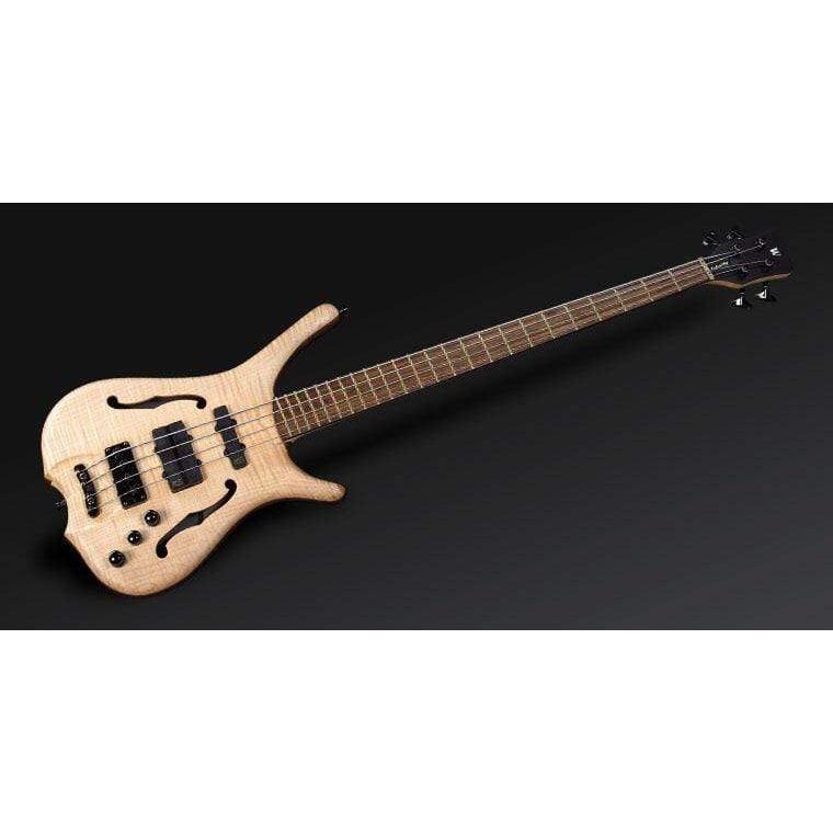 Warwick Masterbuilt Infinity, Flamed Maple, 4-String - Natural Oil Finish (Display Piece) - MusicMajlis