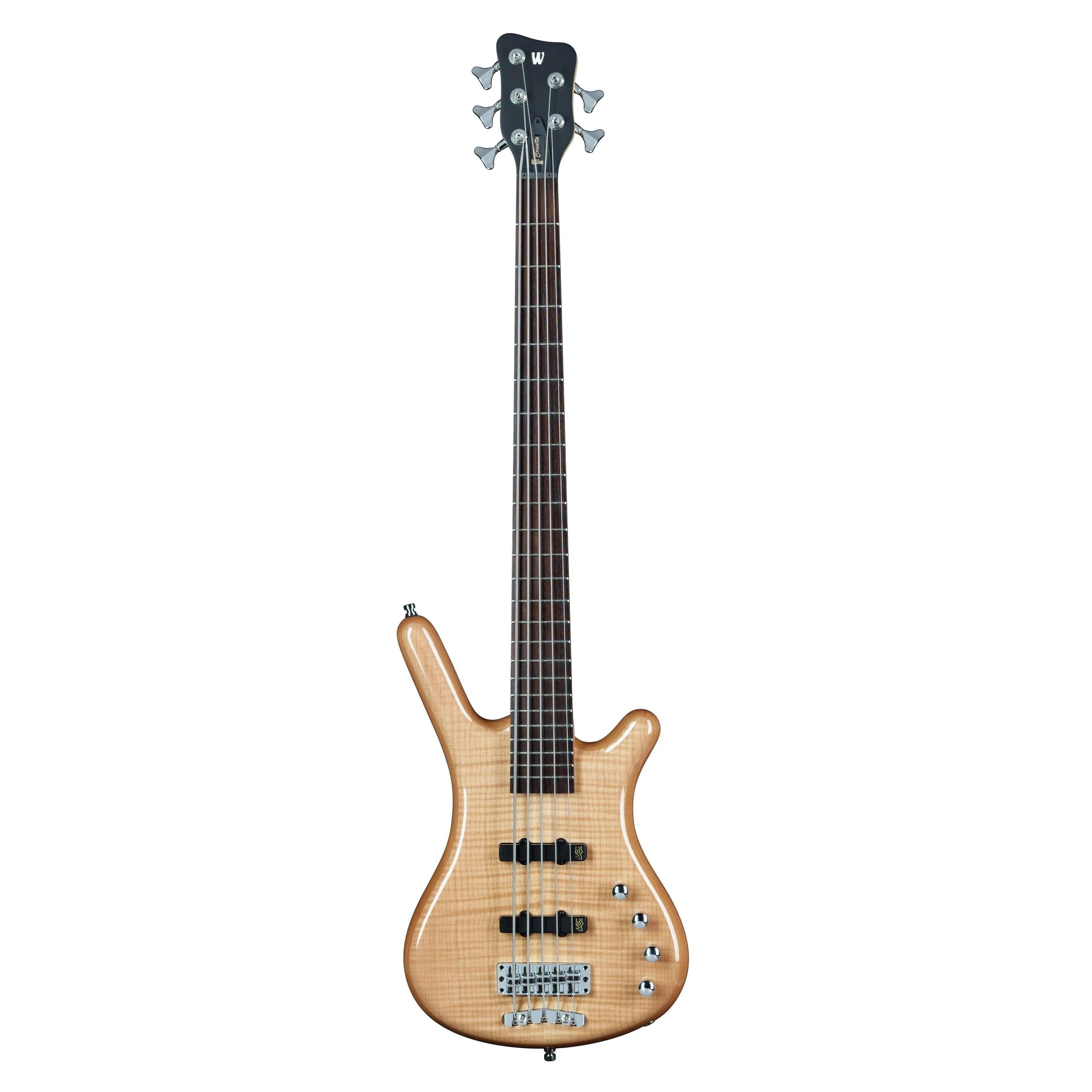 Warwick RB Corvette Premium 5-string Electric Bass - Natural (Discontinued) - MusicMajlis