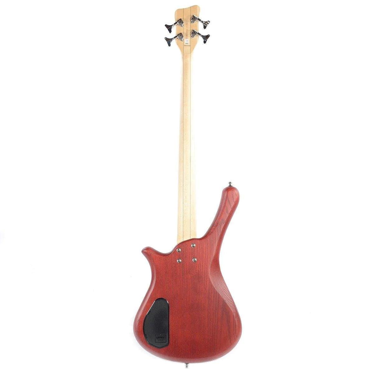Warwick RB Fortress 4 - Burgundy Red Transparent Satin (Display Piece) - MusicMajlis
