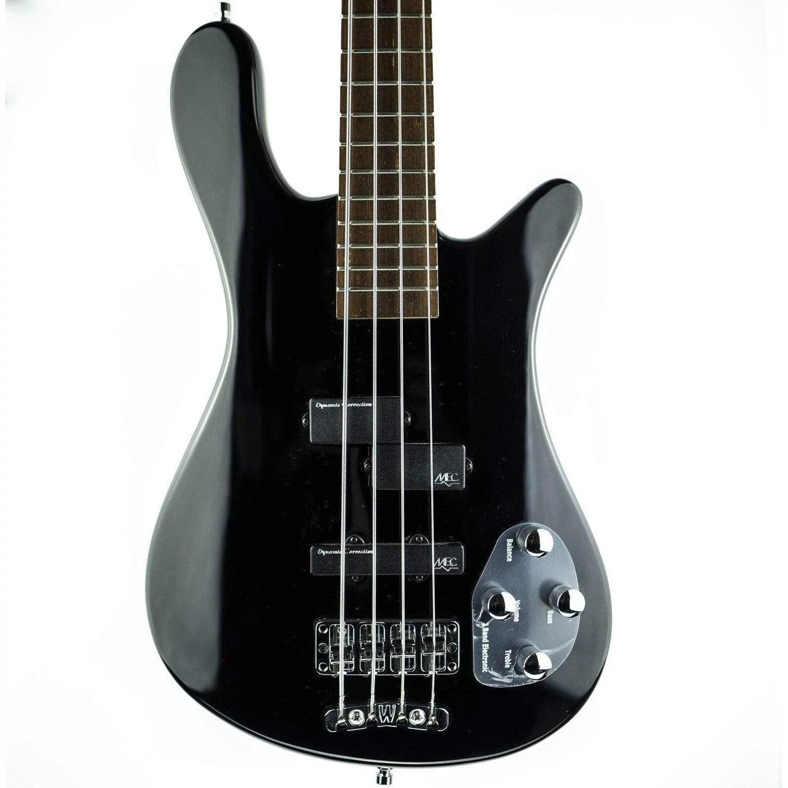 Warwick RB Streamer LX 4-String Electric Bass - Black High Polish - MusicMajlis