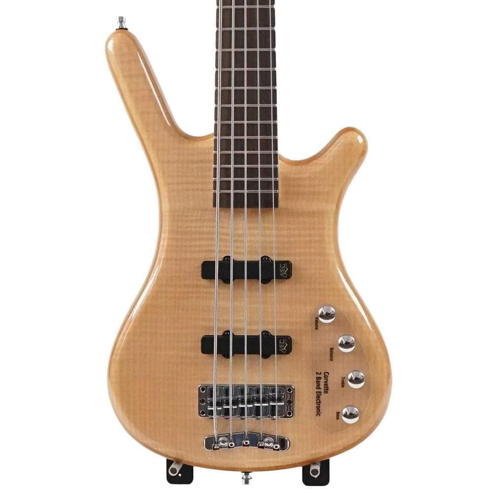 Warwick Rockbass Corvette Basic 5-string Bass - Natural satin (Discontinued) - MusicMajlis