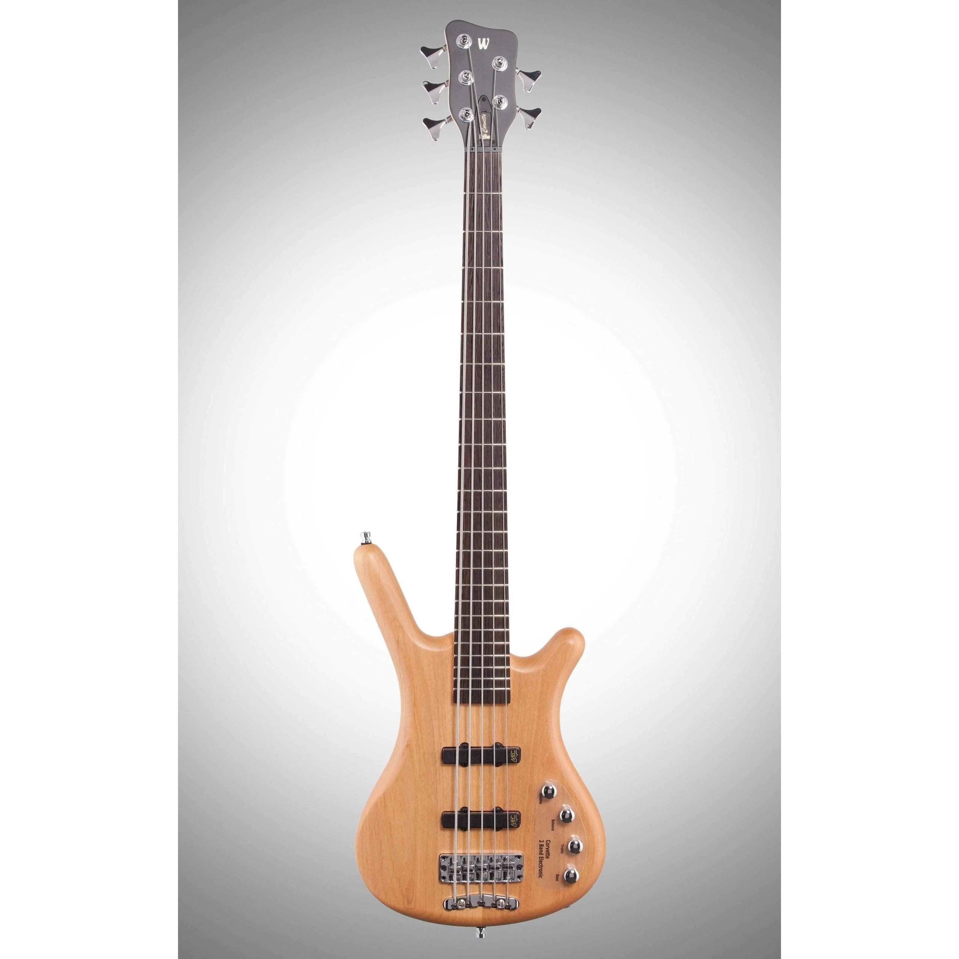 Warwick Rockbass Corvette Basic 5-string Bass - Natural satin (Discontinued) - MusicMajlis