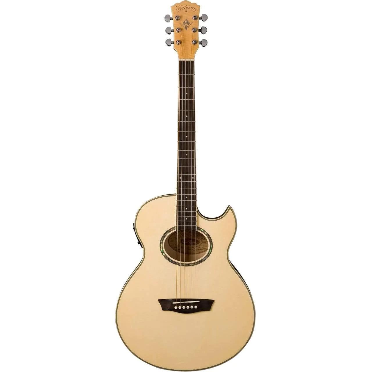 Washburn Festival Series EA20 Acoustic Guitar - Natural (Display Piece) - MusicMajlis