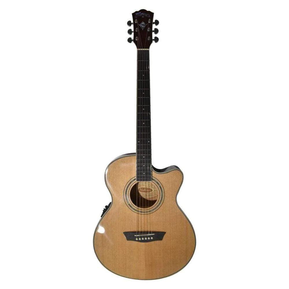 Washburn Festival Series EAT12 Acoustic Guitar - Natural - MusicMajlis