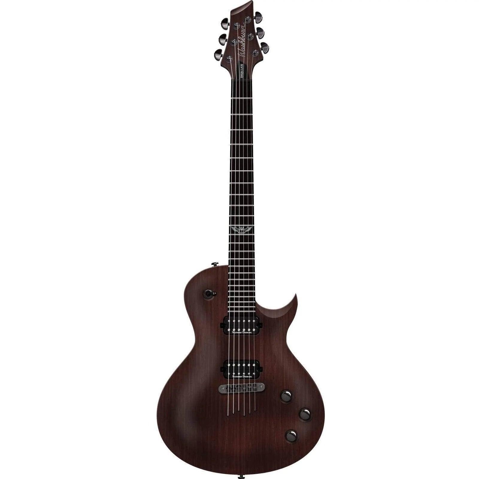 Washburn Parallaxe PXL10WA Electric Guitar - Walnut Matte - MusicMajlis