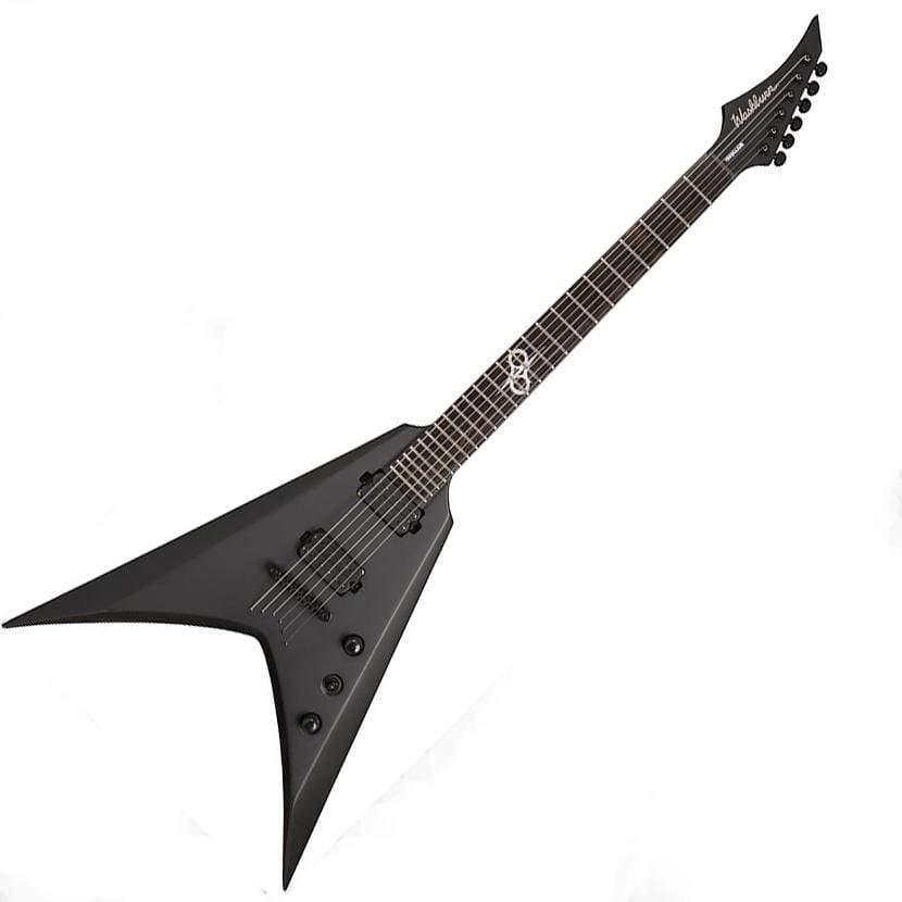 Washburn PX-SOLARV160CK Ola Englund Signature Electric Guitar - Black Matte - MusicMajlis