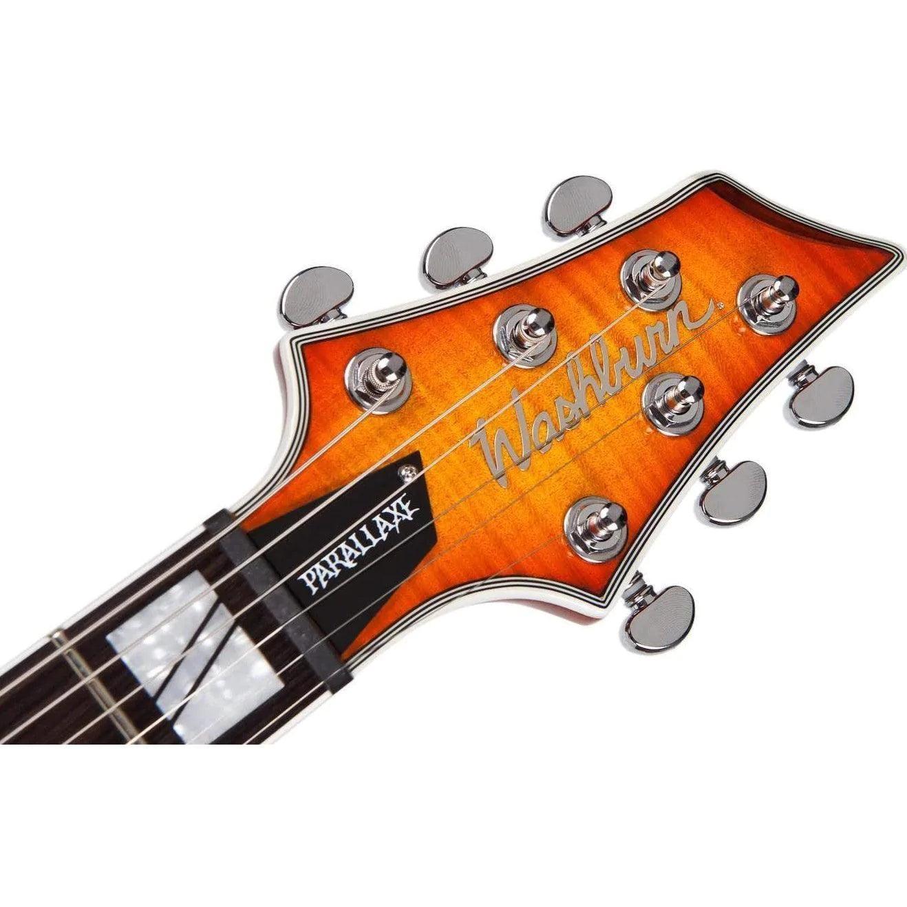 Washburn PXL200FHB Parallaxe Electric Guitar - Flame Honey Burst - MusicMajlis