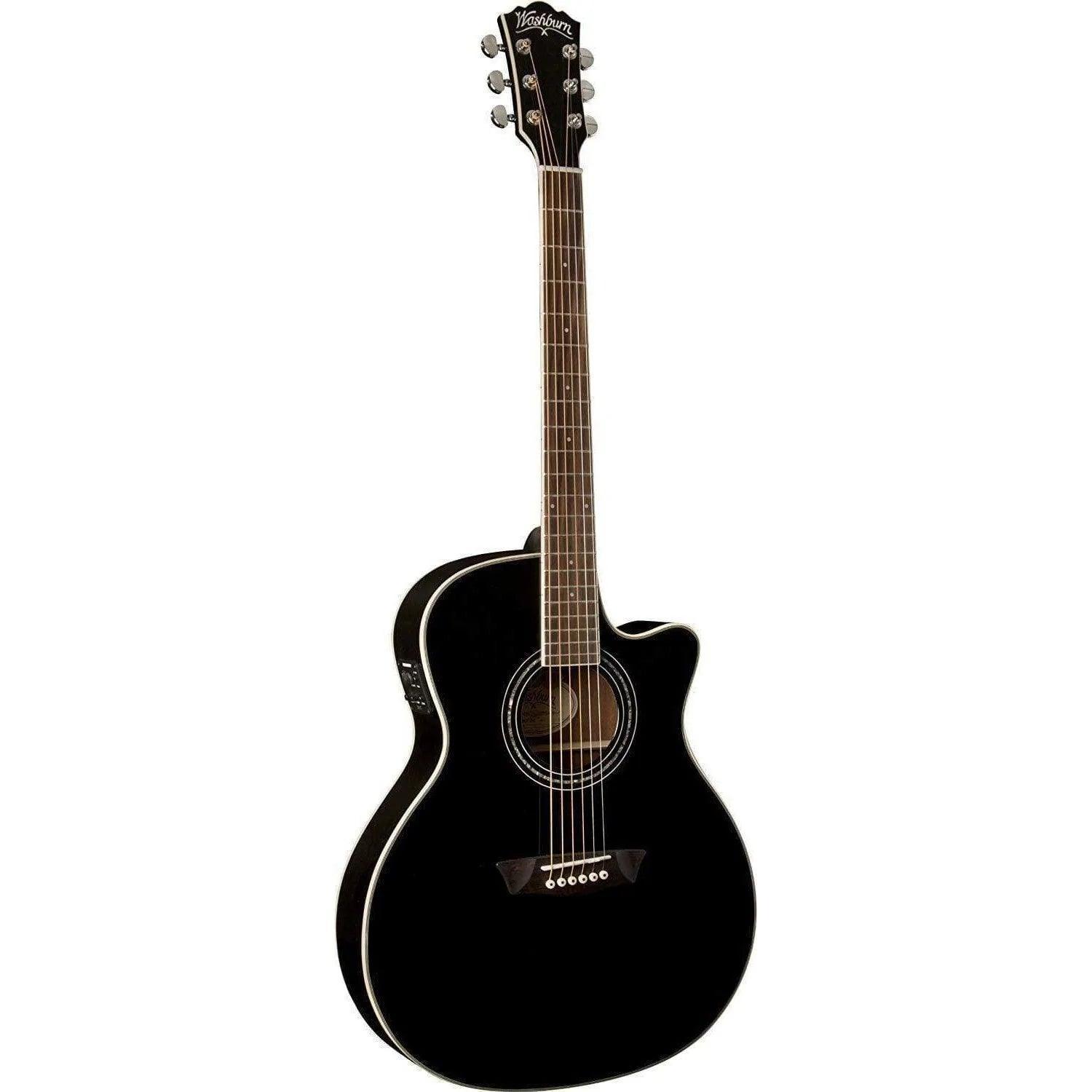 Washburn WCG18CE Semi-Acoustic Guitar (Discontinued) - MusicMajlis