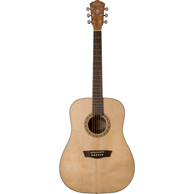 Washburn WD7S Dreadnought Acoustic Guitar - Natural - MusicMajlis