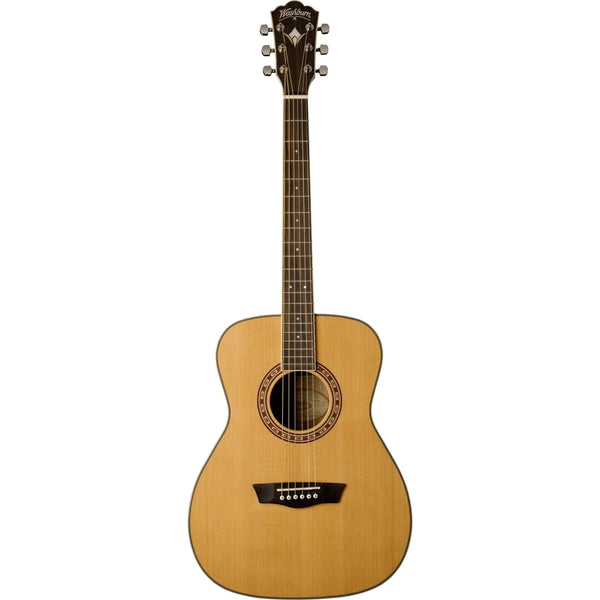 Washburn WF11S Acoustic Guitar - Natural (Discontinued) - MusicMajlis