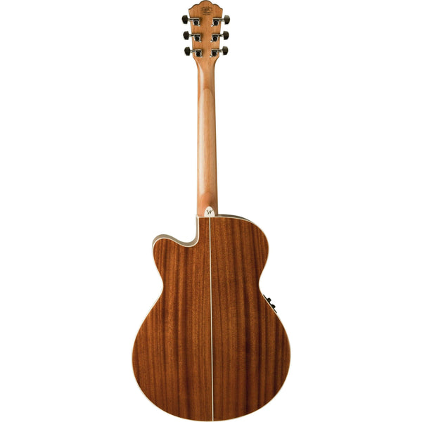 Washburn WG10SCE Semi-Acoustic Guitar - Natural - MusicMajlis