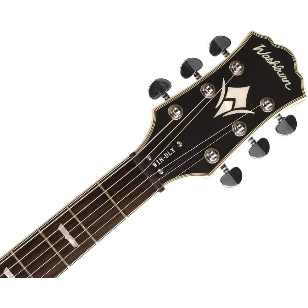 Washburn WINDLXFTSB Electric Guitar - Flame Tobacco Sunburst - MusicMajlis