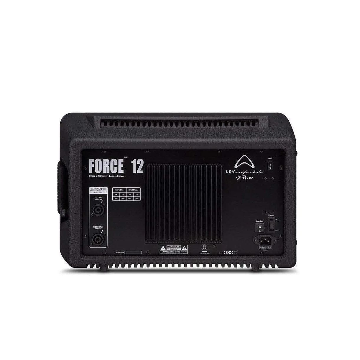 Wharfedale Force 12 Professional Powered Mixer (Discontinued) - MusicMajlis