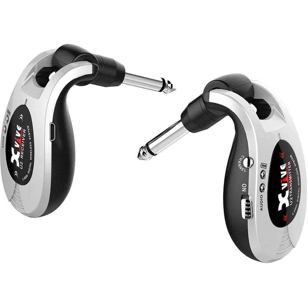 Xvive U2 Guitar Wireless System - (Black/Red/Grey/Carbon/Silver/Wooden/Blue) - MusicMajlis