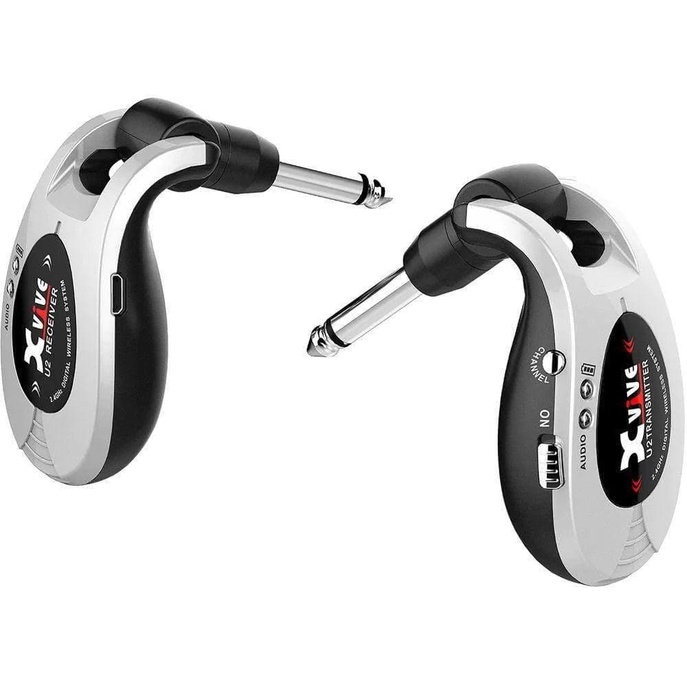 Xvive U2 Guitar Wireless System - (Black/Red/Grey/Carbon/Silver/Wooden/Blue) - MusicMajlis