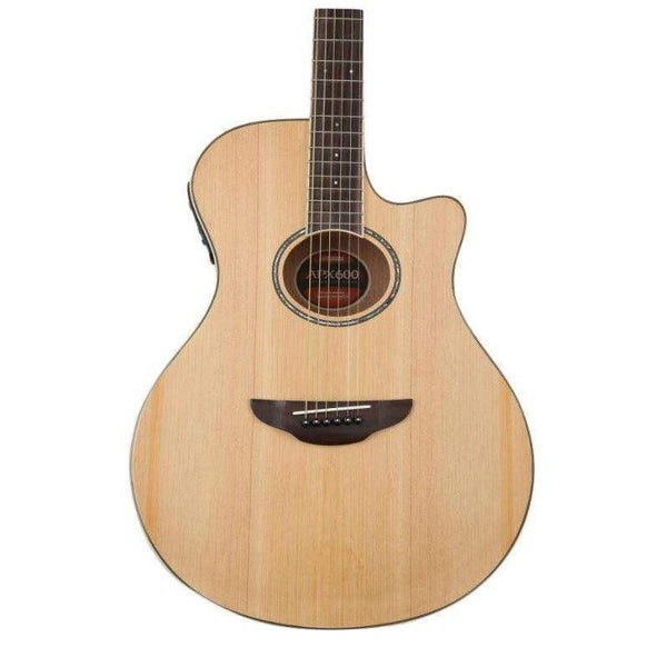 Yamaha APX600NT Semi-Acoustic Guitar - Natural - MusicMajlis