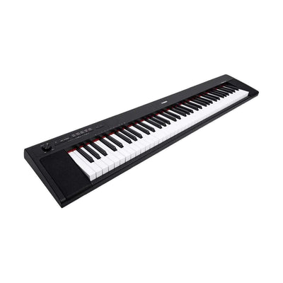 Yamaha NP-32 76 Keys Portable Piano-Style Keyboard - (Black/White) - MusicMajlis