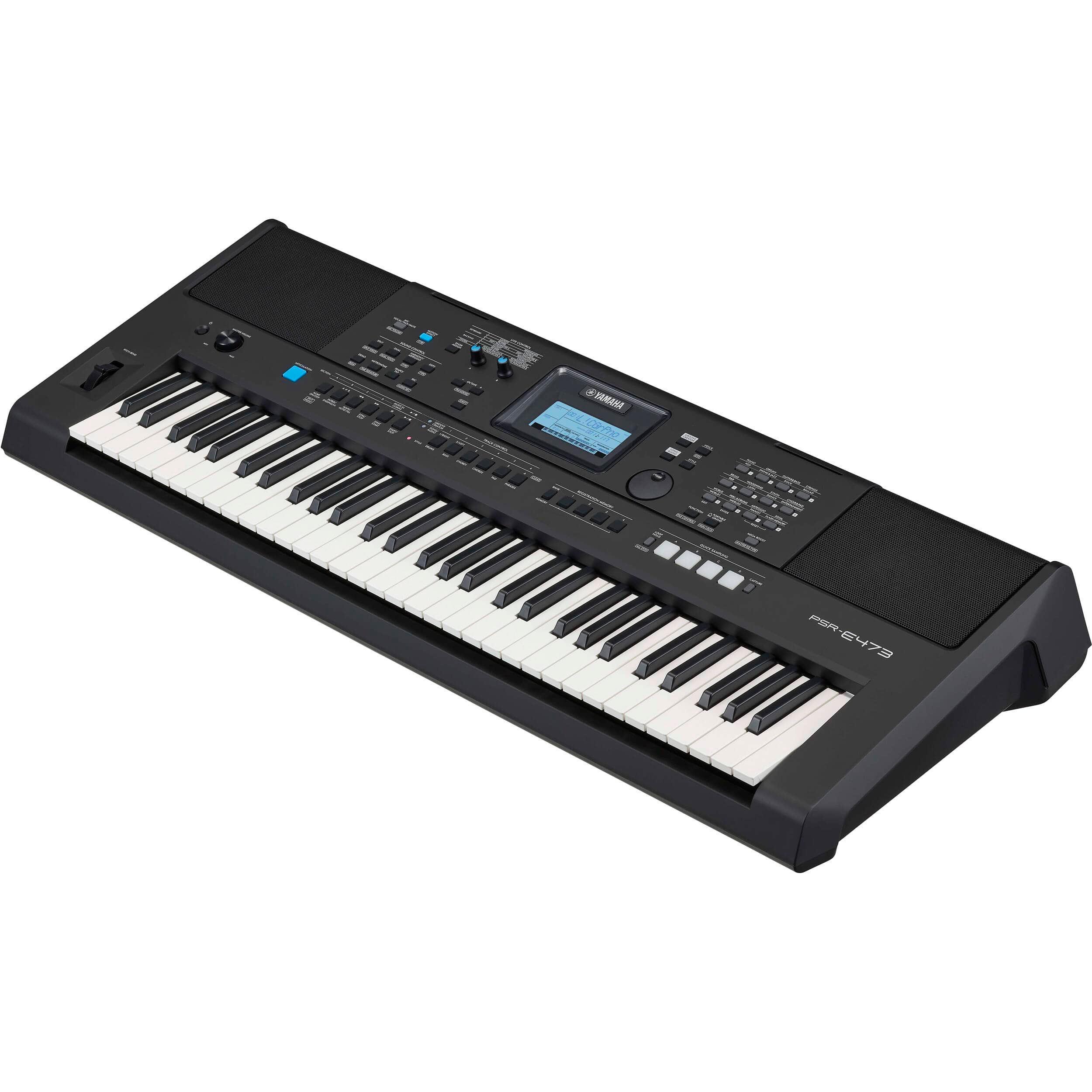 Yamaha PSR-E473 61-key Portable Keyboard - MusicMajlis