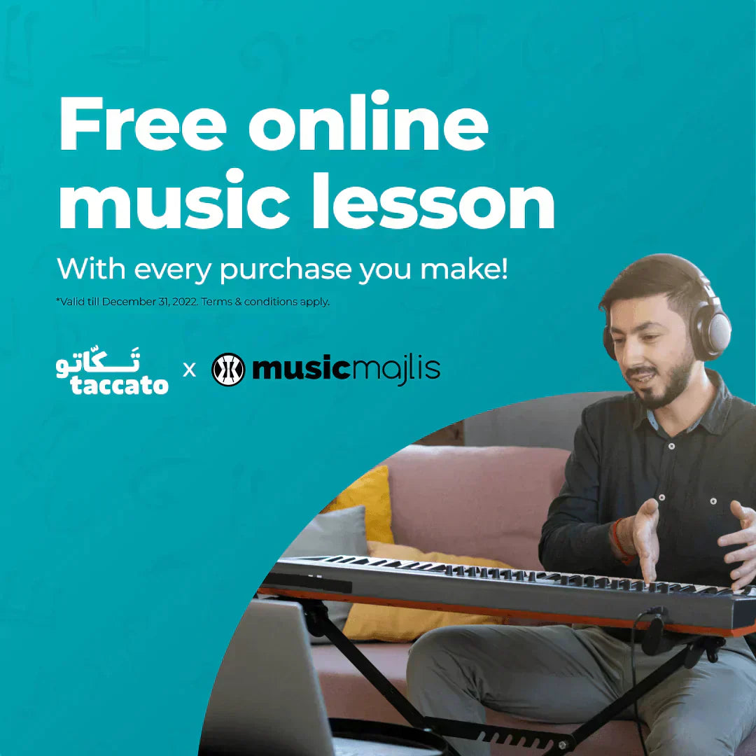 Get a Free online music lesson with Taccato - MusicMajlis