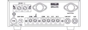 Ahuja DPA-370 PA Mixer Amplifier
