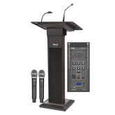 Ahuja ASL3000R PA Lectern 90W w/ 2 Hanheld Wireless Mic