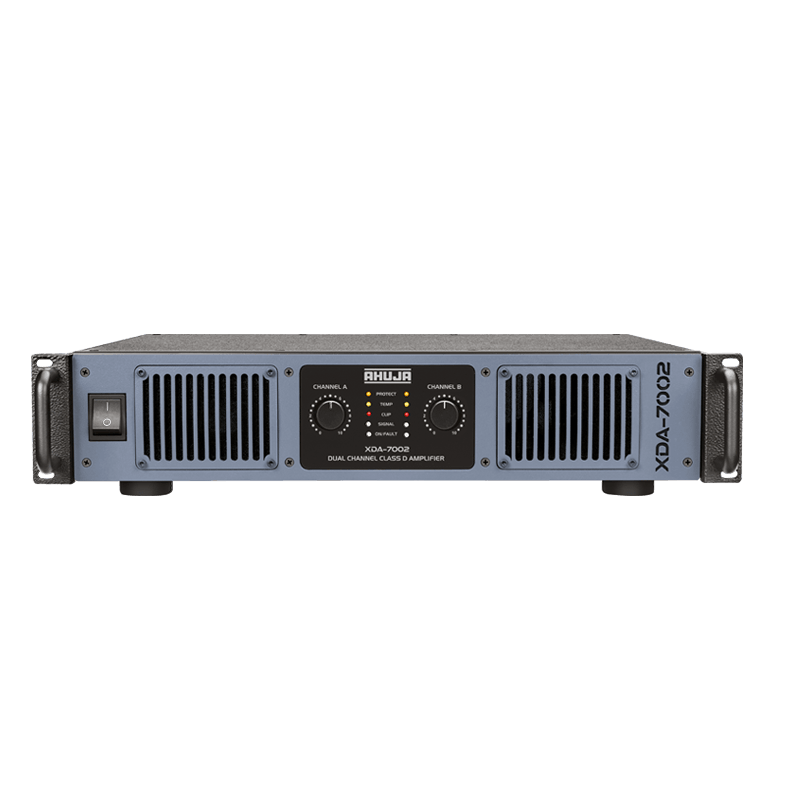 Ahuja XDA-7002 2400+2400 Watts Dual Channel Class D Power Amplifier