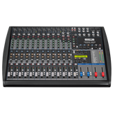 Ahuja PROMIX-1442R With Built-in MP3 Recorder, 24 Digital Effects, 2 Group Outputs, 48V Phantom Supply on all Channels AC Operation
