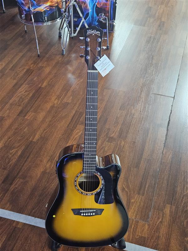 Washburn AD5CETSBPACK Semi-Acoustic Guitar – Display Unit Clearance!