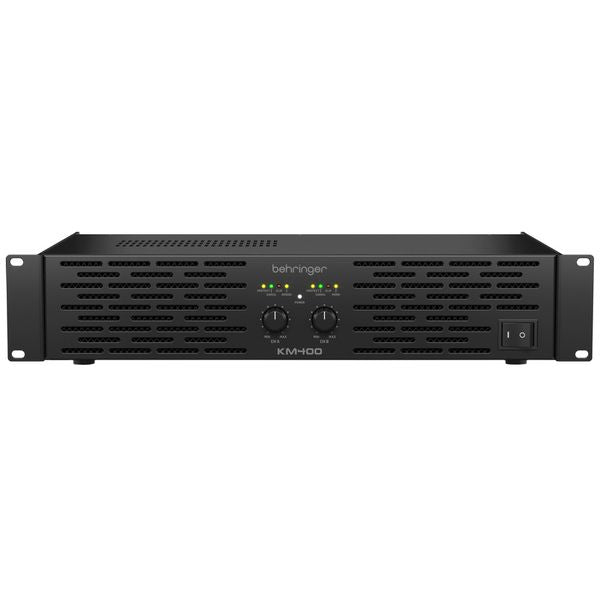 Behringer KM400 - Professional 400W Stereo Power Amplifier with ATR