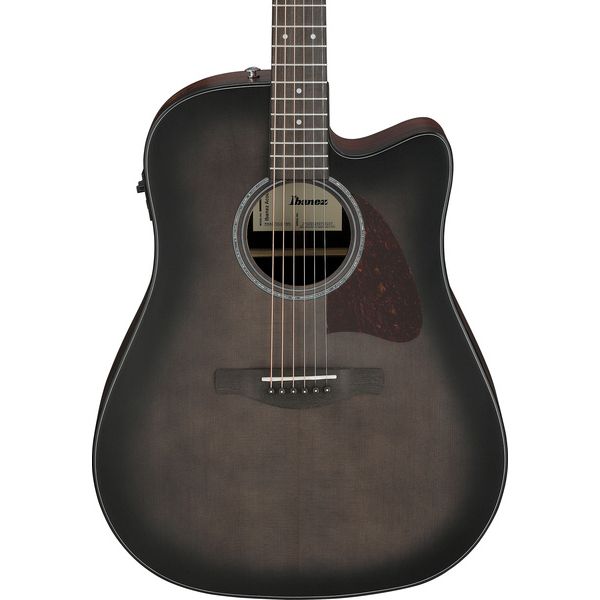 Ibanez Advanced Acoustic AAD70CE Electro-Acoustic Guitar - Transparent Charcoal Burst (AAD70CETBN)