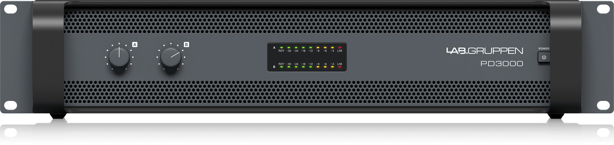 Lab Gruppen PD3000 3000W Two-Channel Amplifier with Precise Power Management