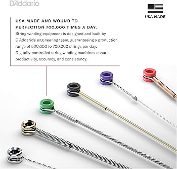 D'Addario EJ10 Bronze Acoustic Guitar Strings, Extra Light, 10-47