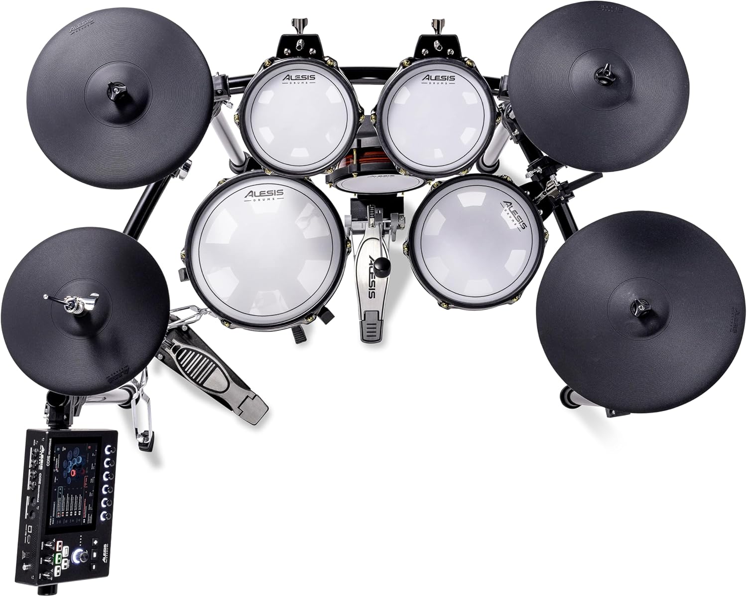 Alesis STRATA CORE KIT Nine-Piece Electronic Drum Kit with 7" Screen