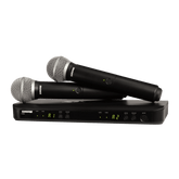 Shure BLX288/PG58 Wireless Dual Vocal System with two PG58 Handheld Transmitters
