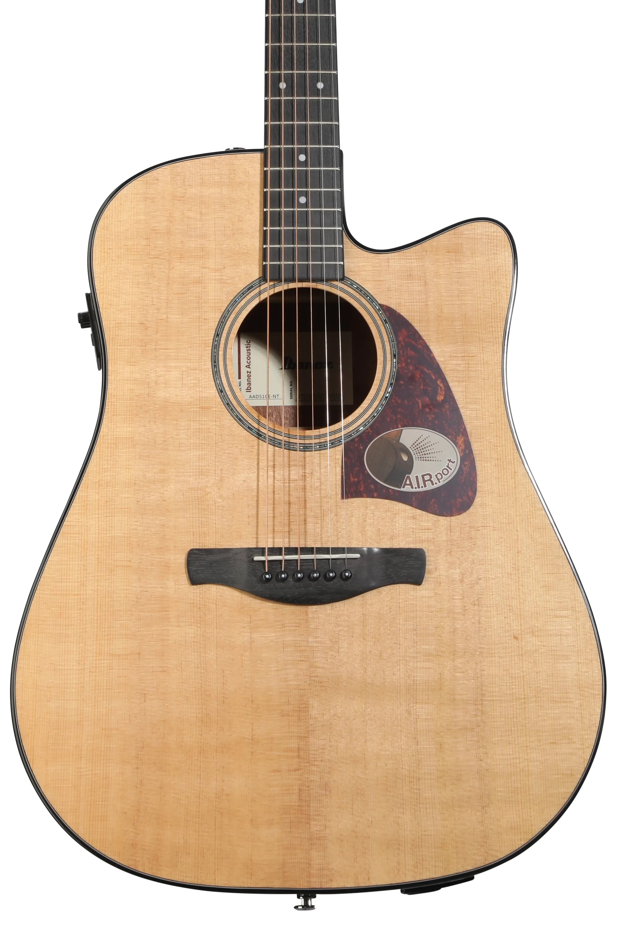 Ibanez AAD51CENT Advanced Acoustic Grand Dreadnought Acoustic-Electric Guitar – Natural
