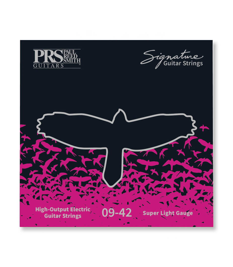 PRS ACC0942S Electric Guitar Strings Signature Series, Super Light .009 - .042 Gauge