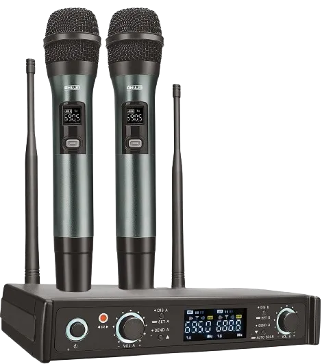 Ahuja AWM 800U2  Dual UHF Wireless Microphone