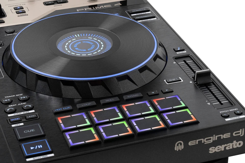Denon DJ PRIME 4 G2 4-Channel Standalone DJ System with Built-in FX, and Stems