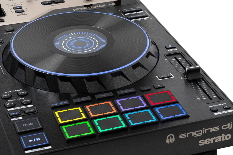 Denon DJ PRIME 4 G2 4-Channel Standalone DJ System with Built-in FX, and Stems