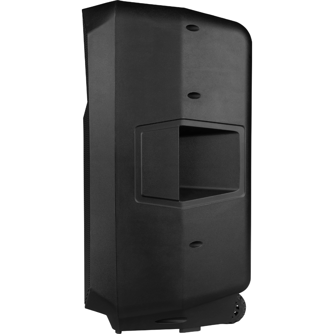 Wharfedale Pro EZ-PZ 100W Portable Battery Powered PA Speaker With 2 Wireless Mics & Tour Bag