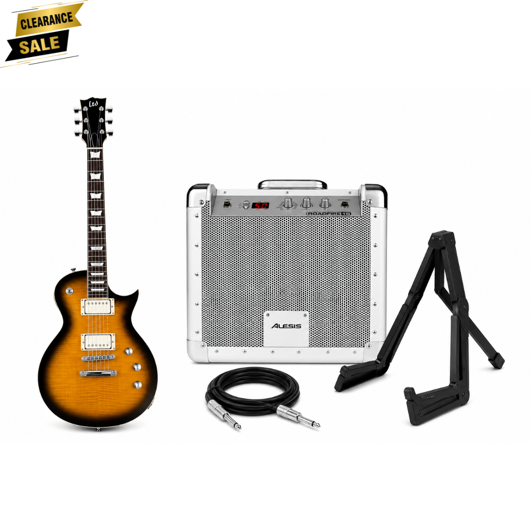 ESP LTD EC-401VF + Alesis RoadFire 15 Complete Guitar Bundle