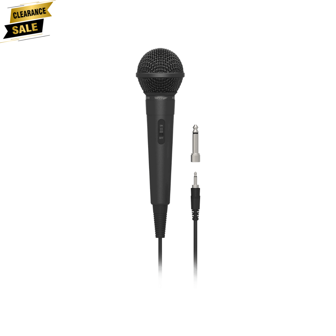 Behringer BC110 All-in-One Dynamic Vocal Microphone Set
