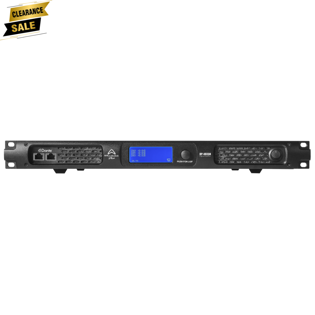 Wharfedale Pro DP4035N Power Amplifier 2x2020W @4Ohm with FIR Filter