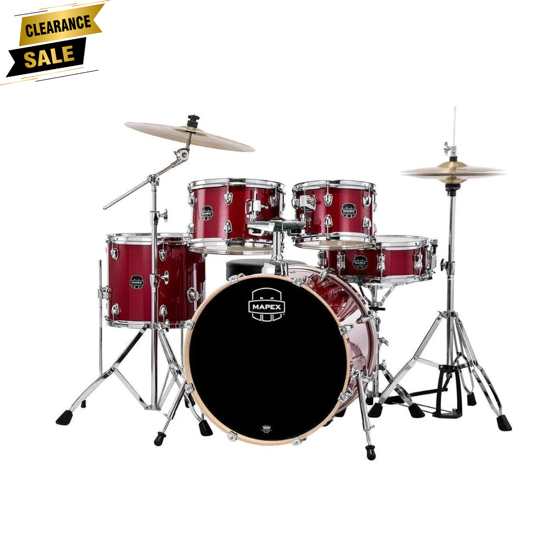 Mapex VE5044FTCVM Drums Venus Fusion 5pc Drum Set with Cymbals & Throne
